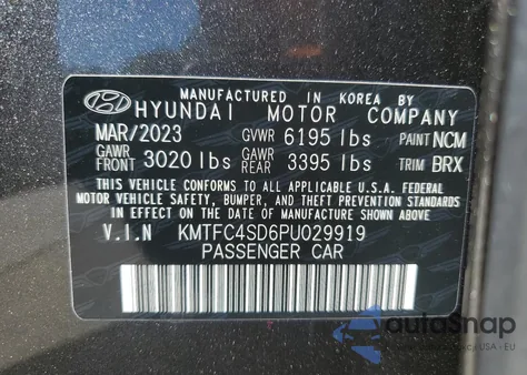 2023 Genesis G90 z USA, uszkodzony, nr VIN KMTFC4SD6PU029919